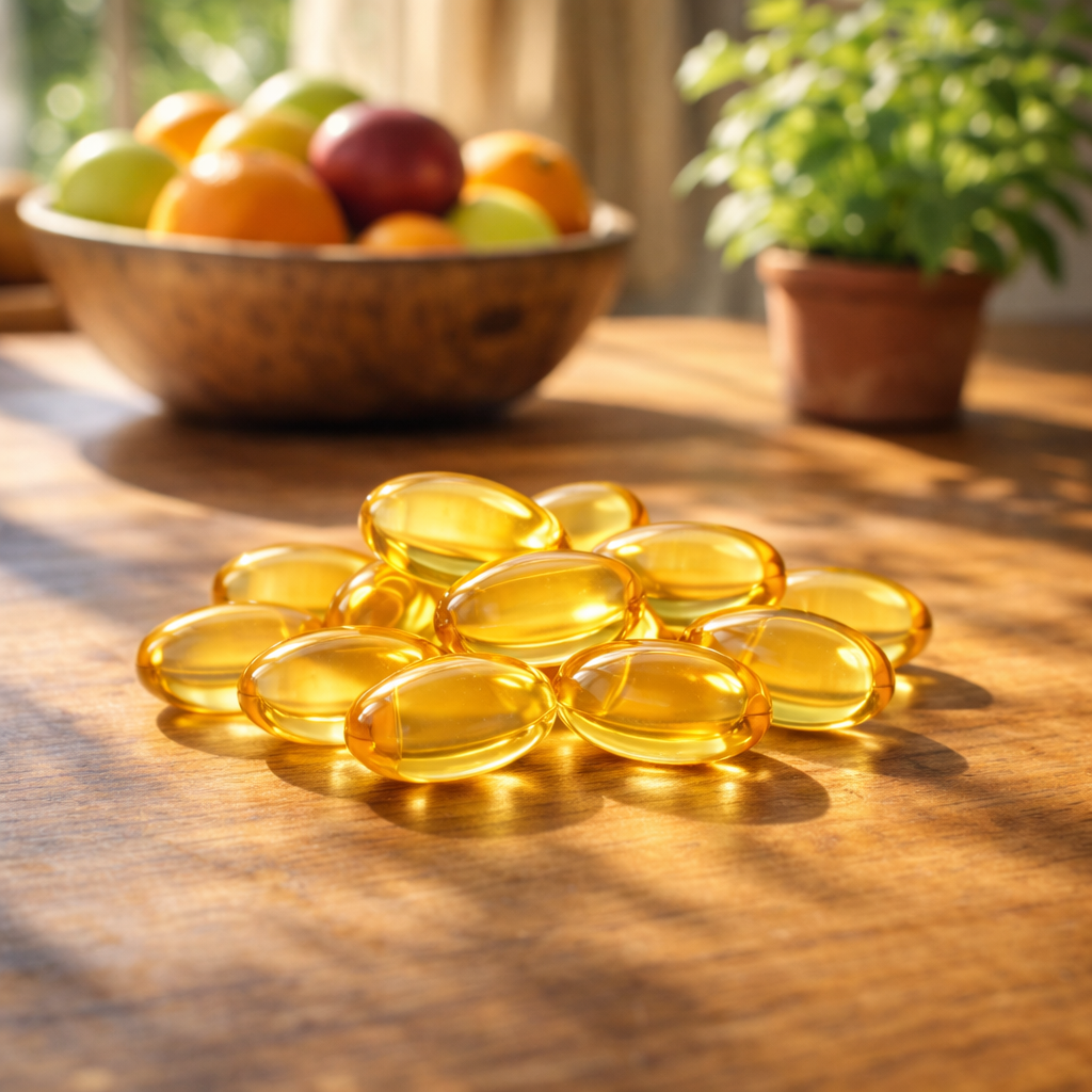 Vitamin E Antioxidant Oil Capsules — lifestyle