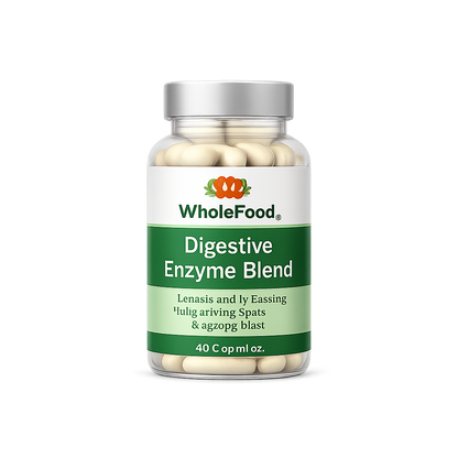 WholeFood Digestive Enzyme Blend — 60 Capsules